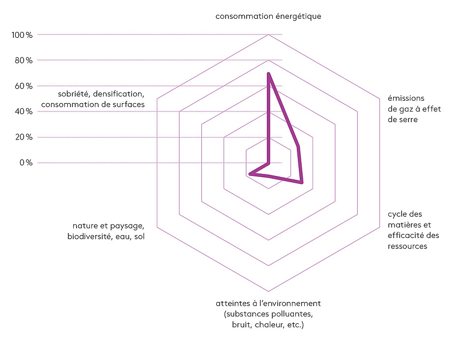 Fig. 2: Domaines thématiques représentés dans les cours semestriels